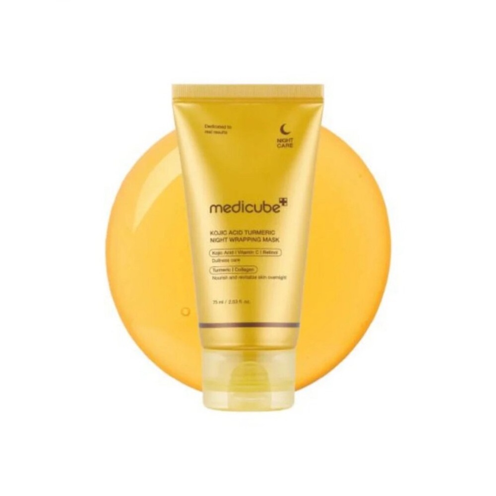 Medicube Kojic Acid Turmeric Night Wrapping Mask New in Box